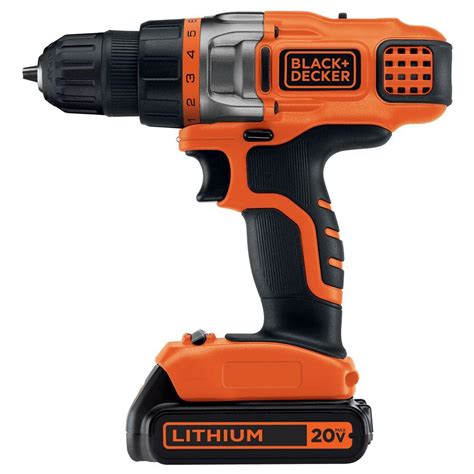 black and decker cordless 20v drill|black decker 20v drill driver.